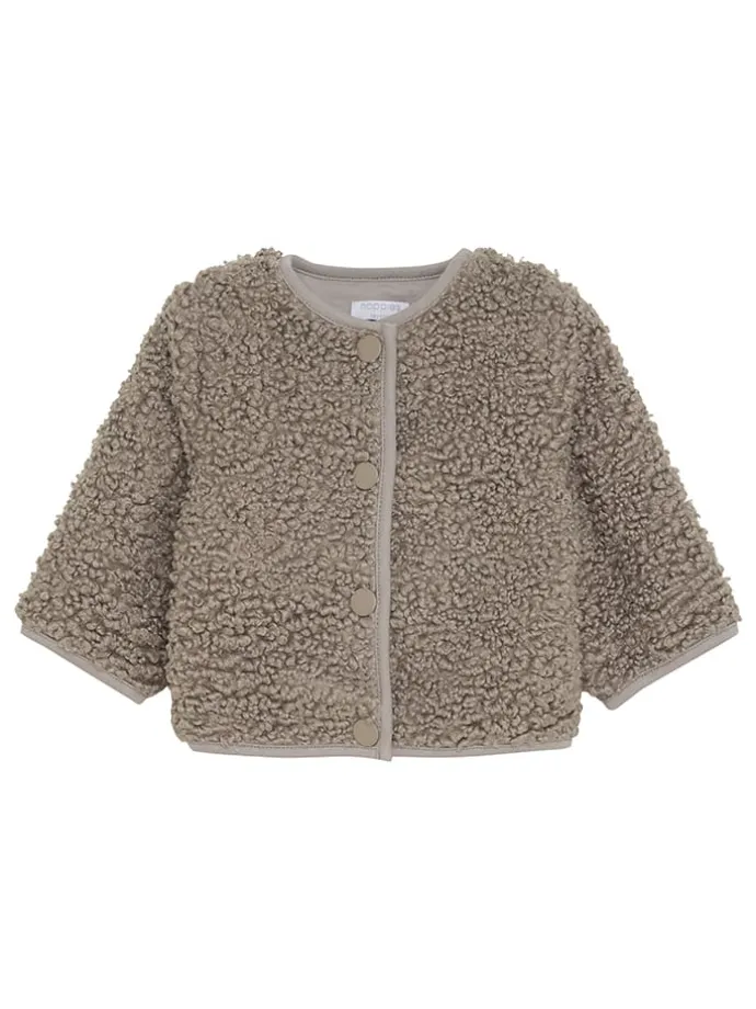 Fleecejacke in Grau