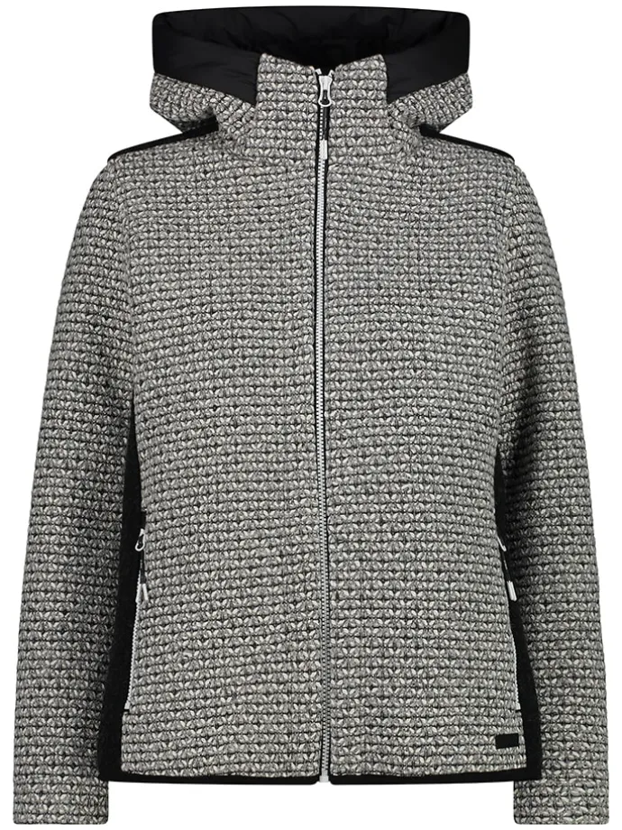 Fleecejacke in Grau