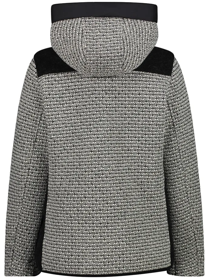 Fleecejacke in Grau
