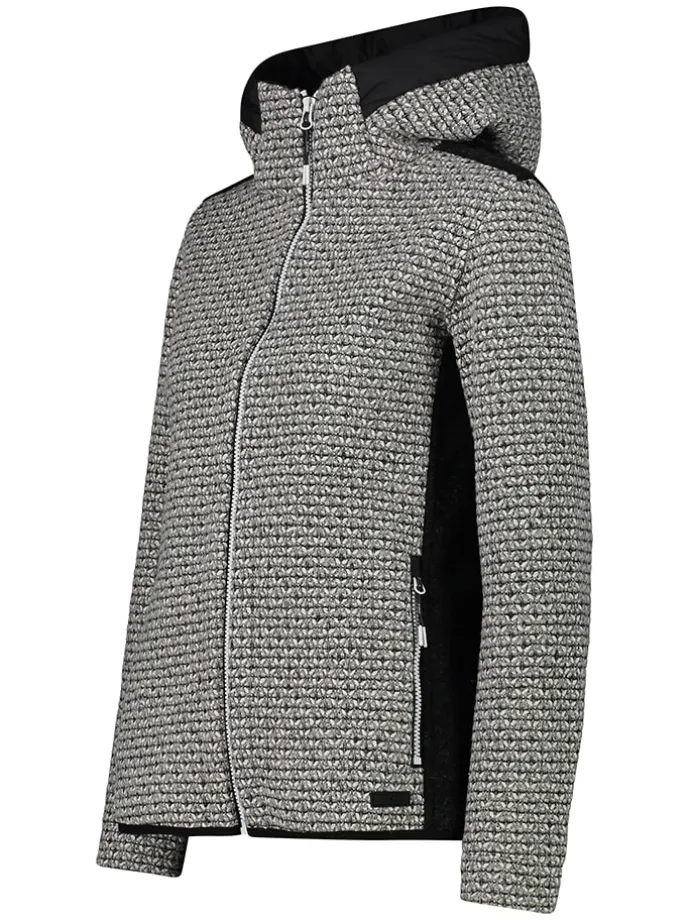 Fleecejacke in Grau
