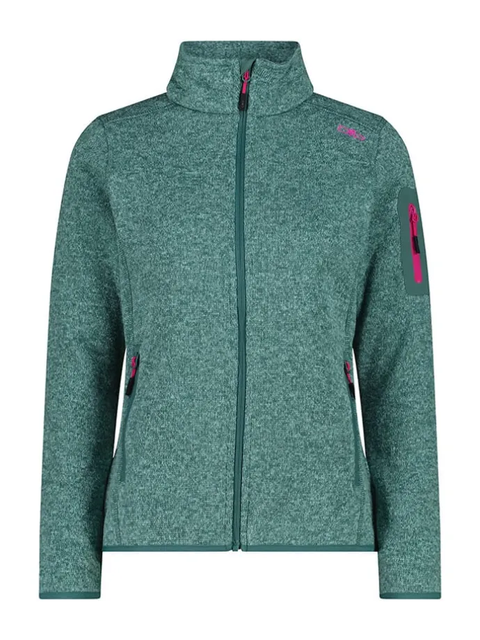 Fleecejacke in Grün