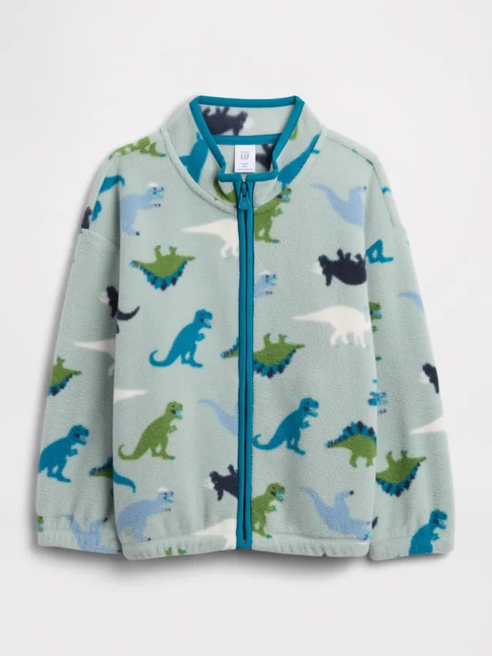 Fleecejacke in Grün