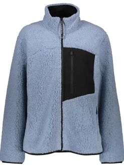 Fleecejacke in Hellblau