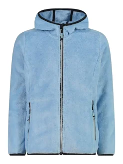 Fleecejacke in Hellblau