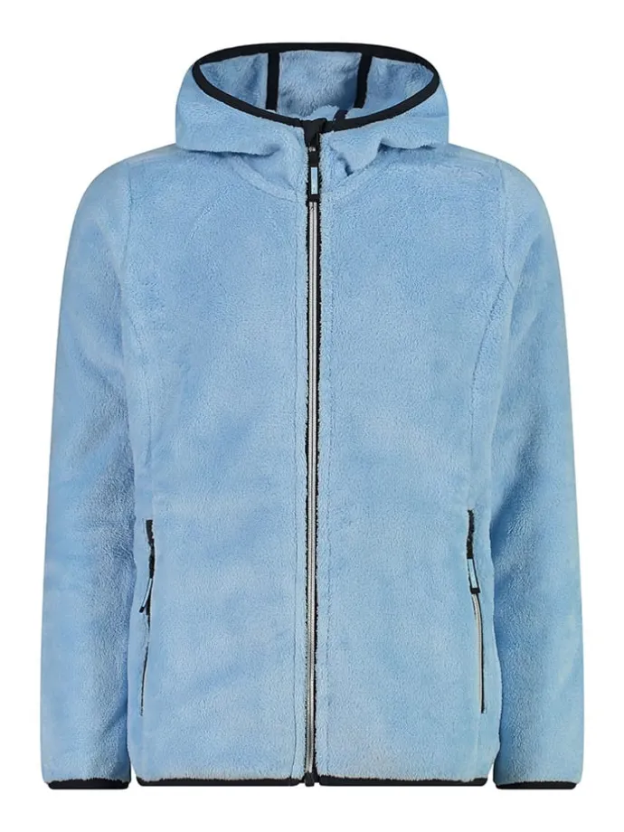Fleecejacke in Hellblau
