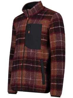 Fleecejacke in Hellbraun