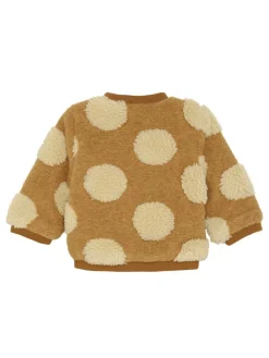 Fleecejacke in Hellbraun/ Beige