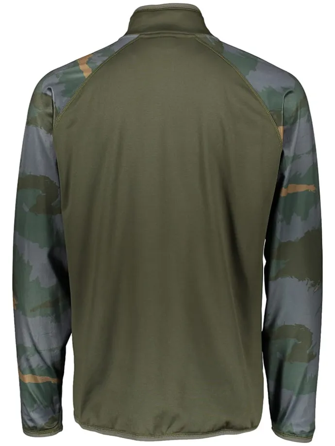 Fleecejacke in Khaki