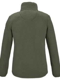 Fleecejacke in Khaki