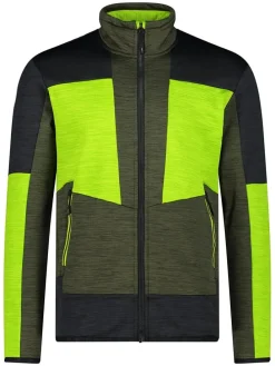 Fleecejacke in Khaki