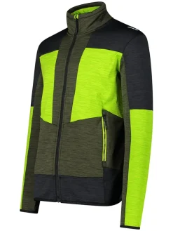 Fleecejacke in Khaki