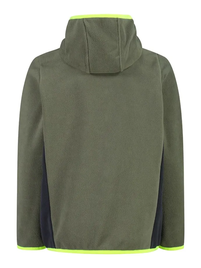 Fleecejacke in Khaki