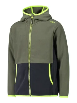 Fleecejacke in Khaki