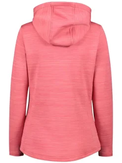 Fleecejacke in Lachs