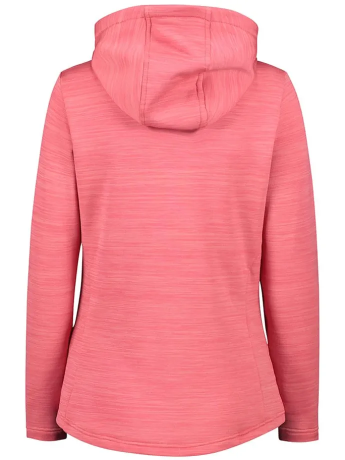Fleecejacke in Lachs