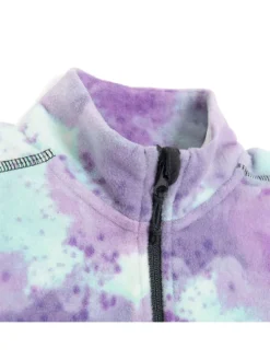 Fleecejacke in Lila