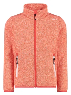 Fleecejacke in Orange