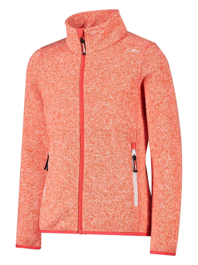 Fleecejacke in Orange