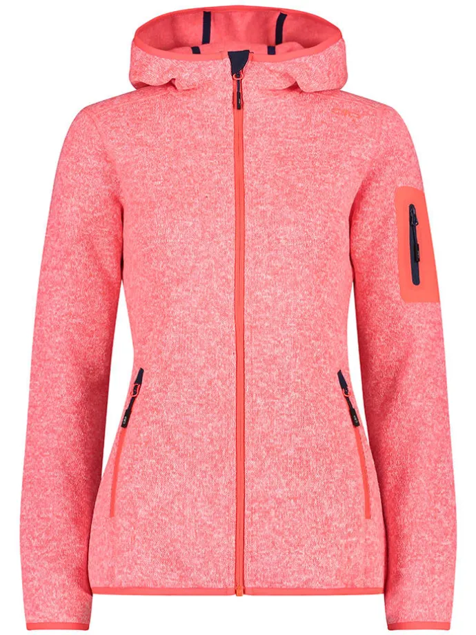 Fleecejacke in Pink
