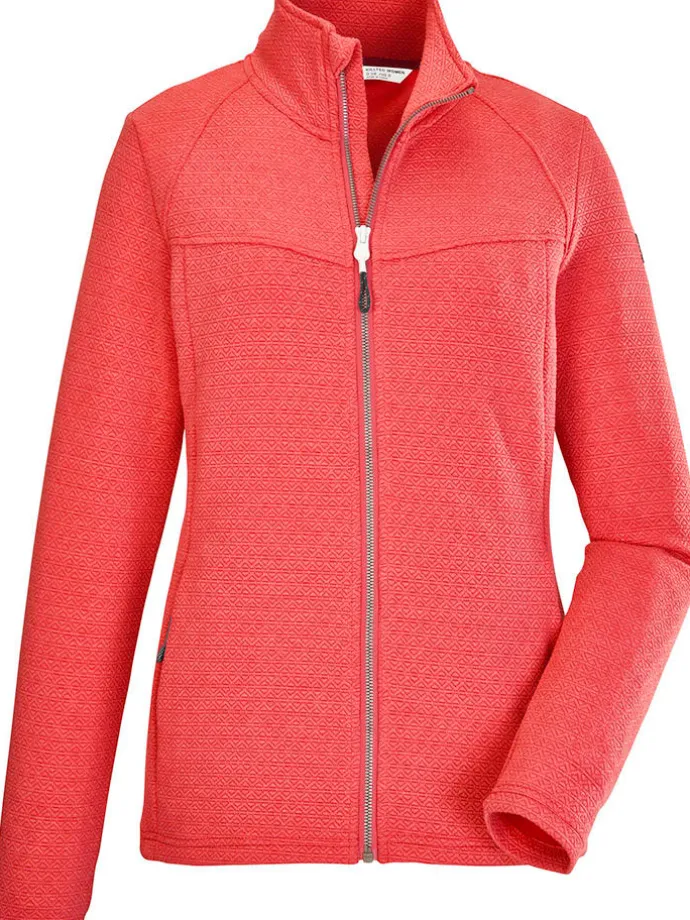 Fleecejacke in Pink
