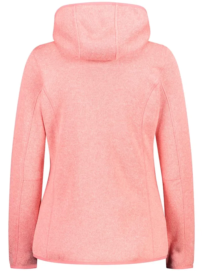 Fleecejacke in Rosa