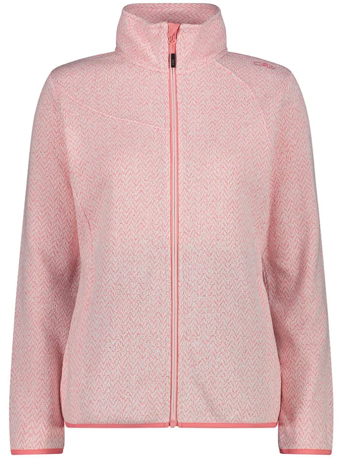 Fleecejacke in Rosa