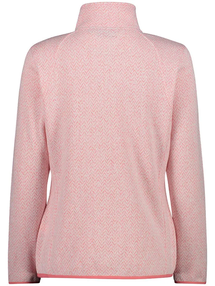 Fleecejacke in Rosa