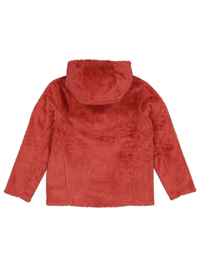 Fleecejacke in Rostrot