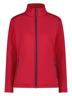 Fleecejacke in Rot