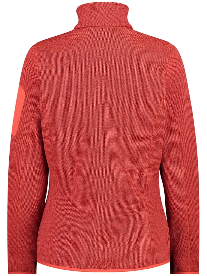Fleecejacke in Rot