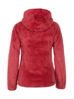 Fleecejacke in Rot