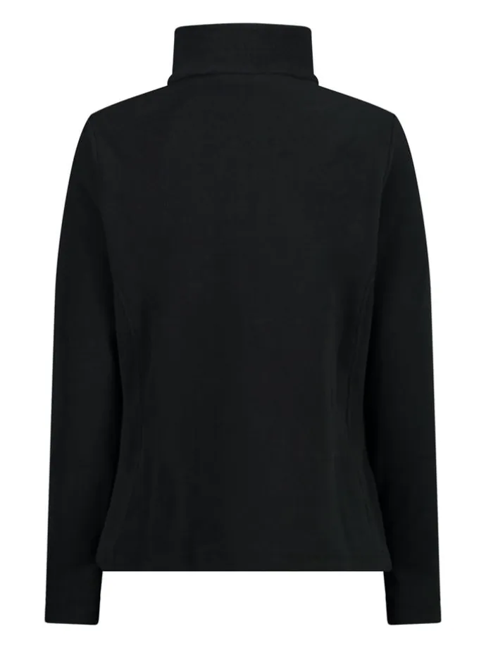 Fleecejacke in Schwarz