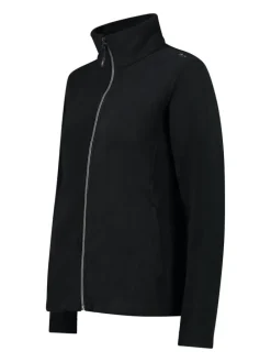 Fleecejacke in Schwarz