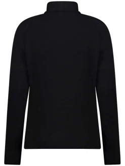 Fleecejacke in Schwarz