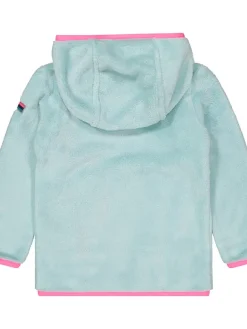 Fleecejacke in Türkis