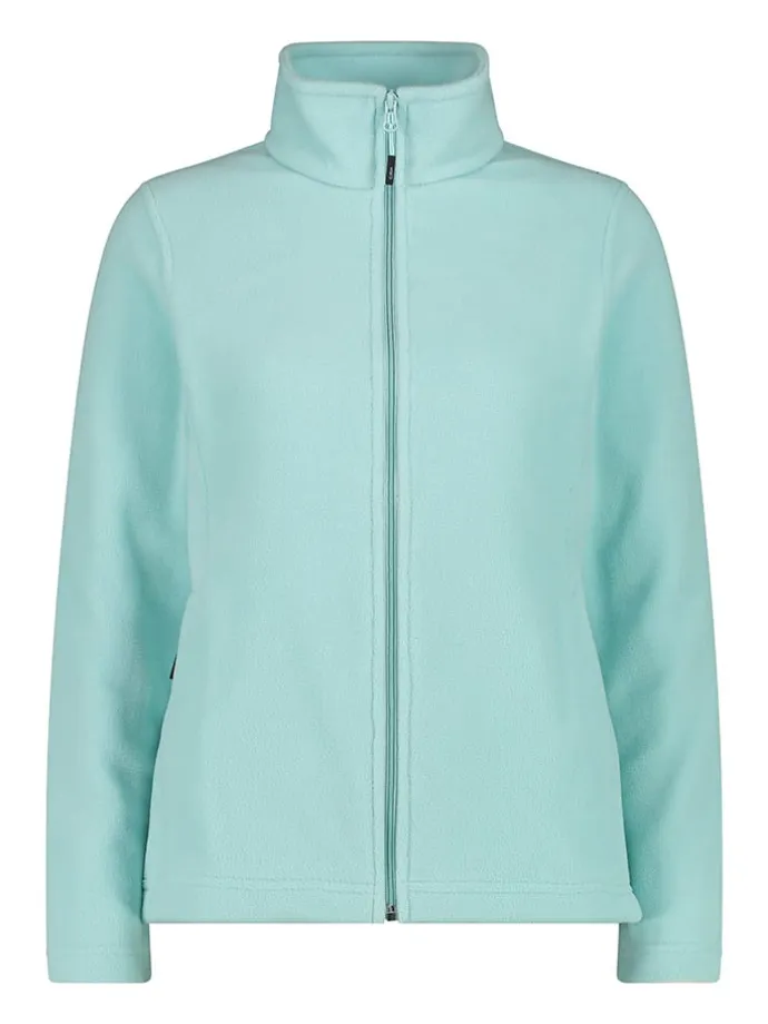 Fleecejacke in Türkis