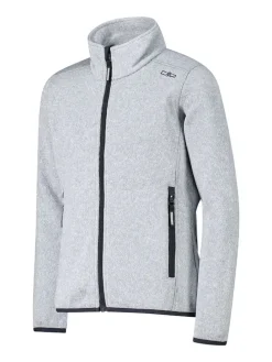 Fleecejacke in Weiß