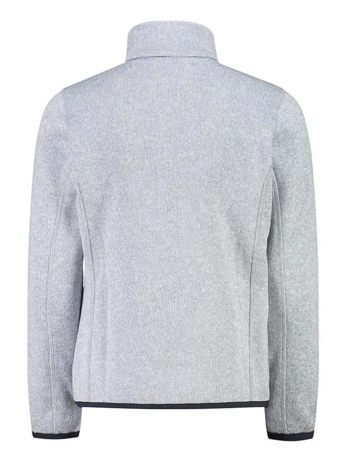 Fleecejacke in Weiß