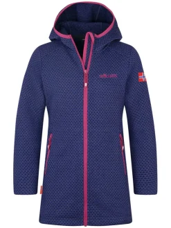 Fleecejacke "Jondalen" in Lila