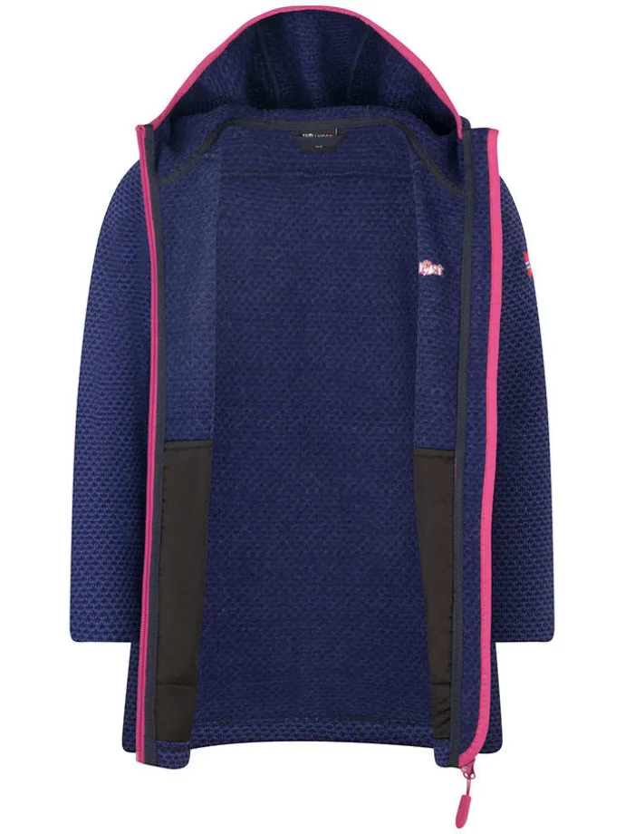 Fleecejacke "Jondalen" in Lila