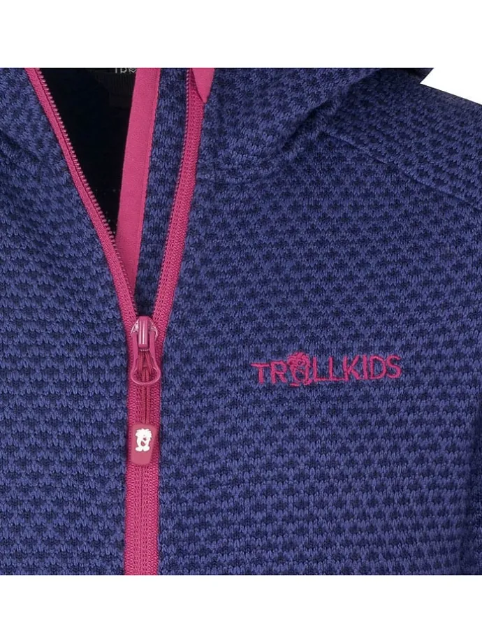 Fleecejacke "Jondalen" in Lila