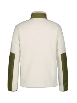 Fleecejacke "Mohawk" in Creme/ Khaki