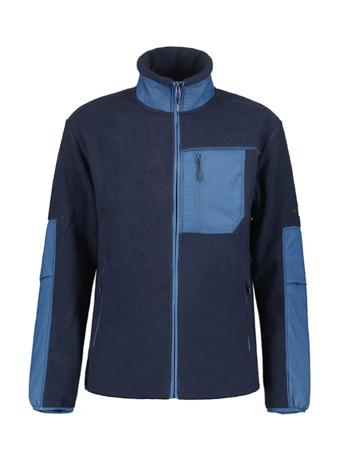 Fleecejacke "Mohawk" in Dunkelblau