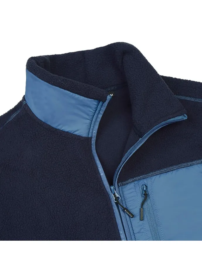 Fleecejacke "Mohawk" in Dunkelblau