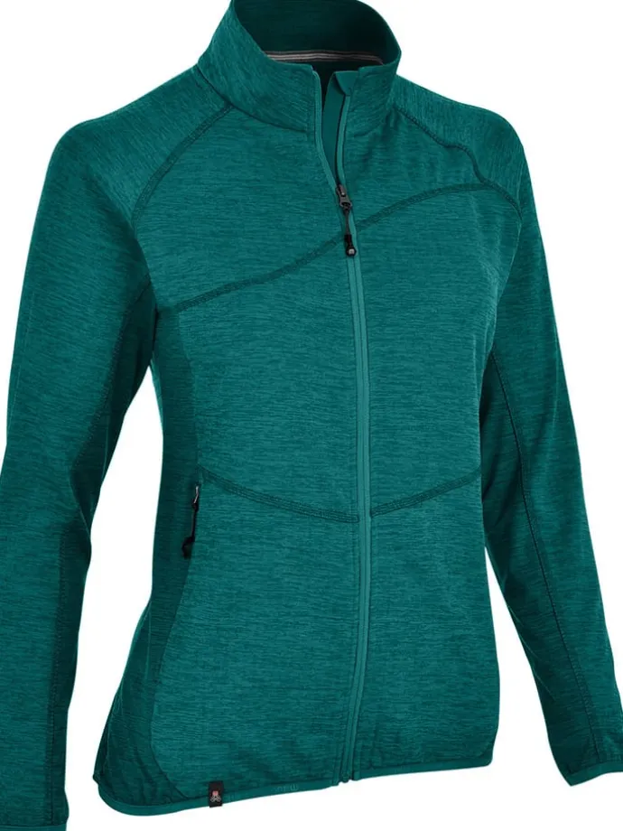 Fleecejacke "Montafon II" in Petrol