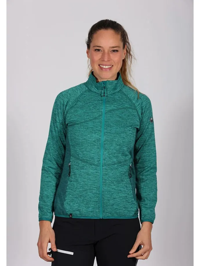 Fleecejacke "Montafon II" in Petrol