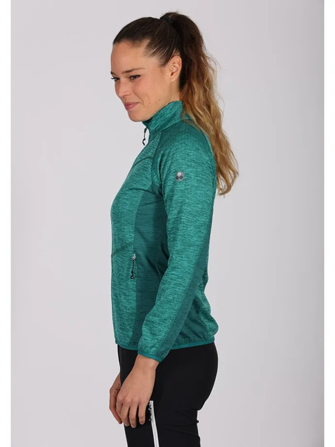 Fleecejacke "Montafon II" in Petrol