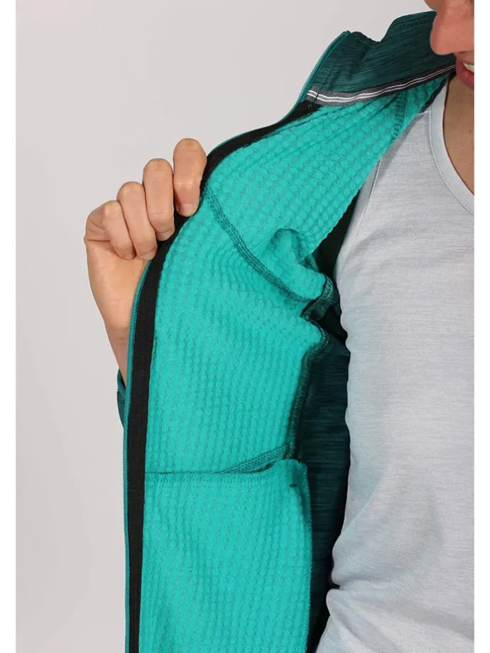 Fleecejacke "Montafon II" in Petrol