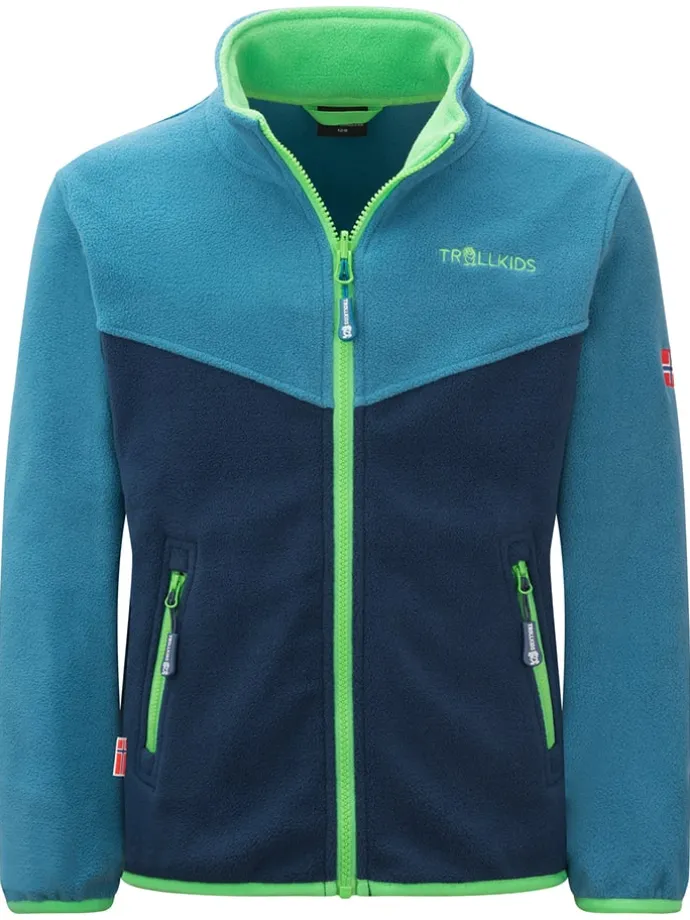 Fleecejacke "Oppdal XT" in Blau/ Dunkelblau