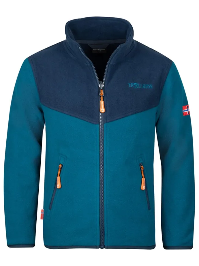 Fleecejacke "Oppdal XT" in Blau/ Dunkelblau
